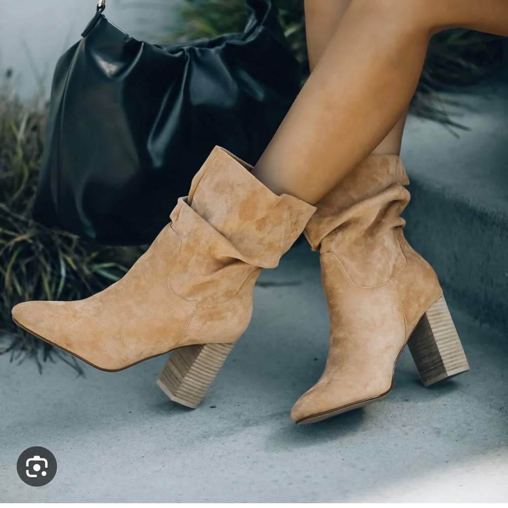Ccocci Darby slouch bootie 7.5 Toffee